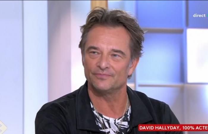 David Hallyday directed by Josée Dayan for her role in Captain Marleau, the famous director really “not easy”?