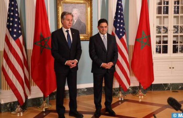 Mr. Bourita meets in Washington with the American Secretary of State