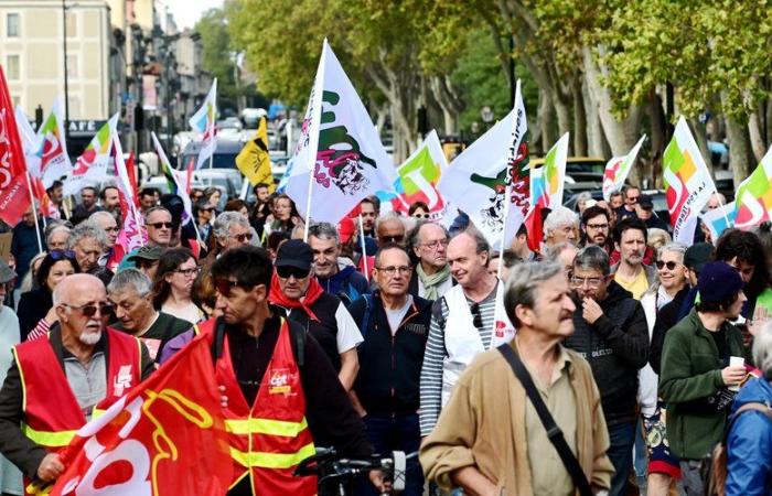 Demonstration of October 1: weak mobilization in Carcassonne “so that austerity changes sides”