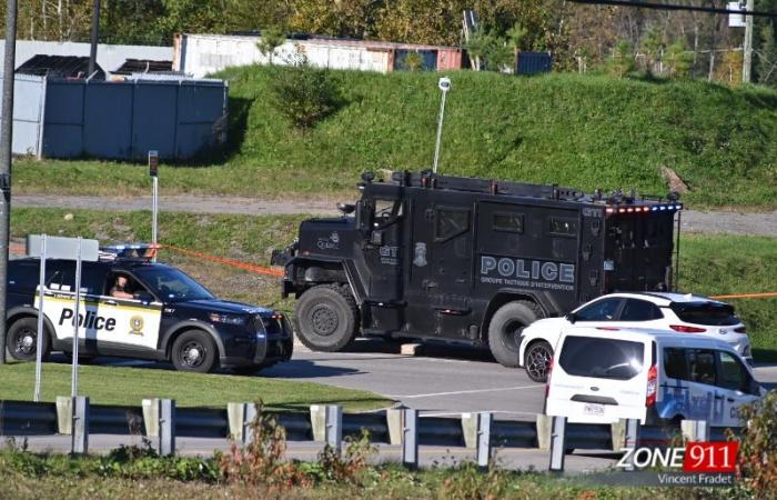 Police intervention in Ste-Brigitte-de-Laval ** COMPLETED **