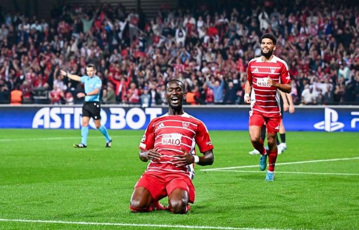 Abdallah Sima, author of a double, and Brest fly over Red Bull Salzburg