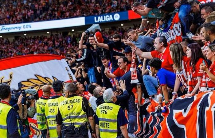 Atlético bans fan ‘for life’ for throwing projectiles during derby against Real