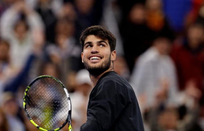 Alcaraz breaks it in China: he is already number two ahead of the Australian Open, destroys Medvedev and awaits Sinner in a hypothetical final