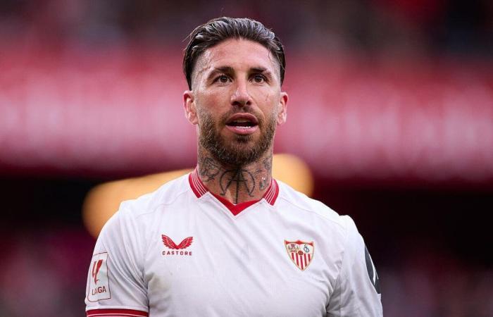 Sergio Ramos on his way to an unlikely destination