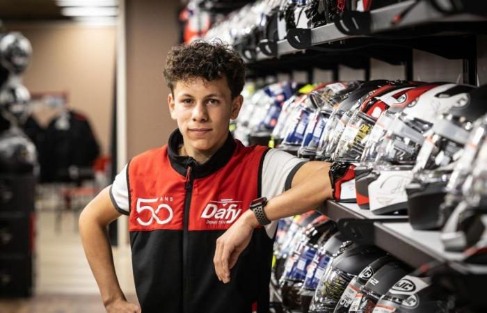 “This is the door to Moto GP”: young rider Louis Papelard plays big in the Red Bull Rookies Cup