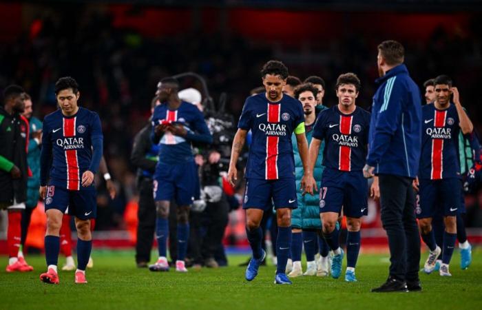 PSG: reminders of London – C1 – J2 – Arsenal-PSG (2-0)