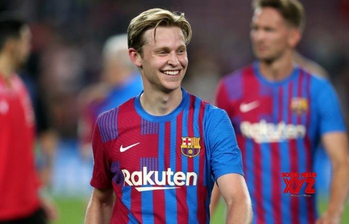 De Jong returns to Barca squad for Champions League clash vs Young Boys