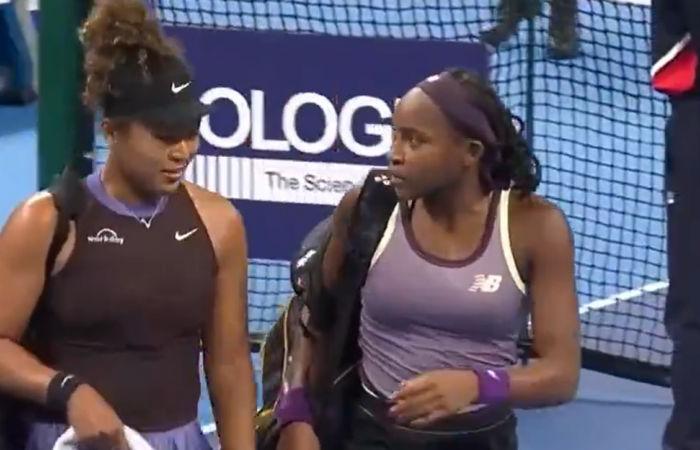 Tennis. WTA – Beijing – Hit in the back, Naomi Osaka gave up against Coco Gauff…