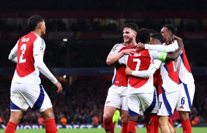 Arsenal dominates PSG, Manchester City, Barça, Inter and Dortmund stroll (videos)