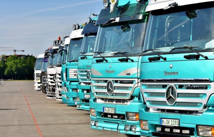 Why are around fifty trucks going to arrive at this Morbihan station?