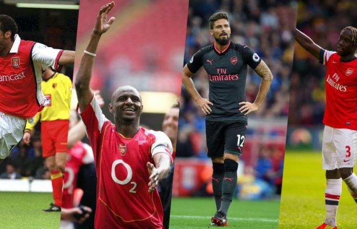 Henry, Vieira, Giroud, Sagna… The 11 of Arsenal’s best Frenchmen