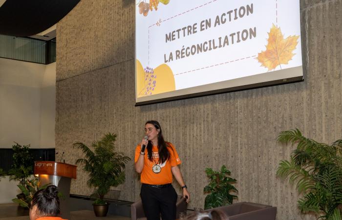 The university community mobilizes for the National Day for Truth and Reconciliation • Néo UQTR