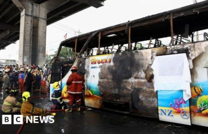 More than 20 children reportedly dead in Thailand bus crash