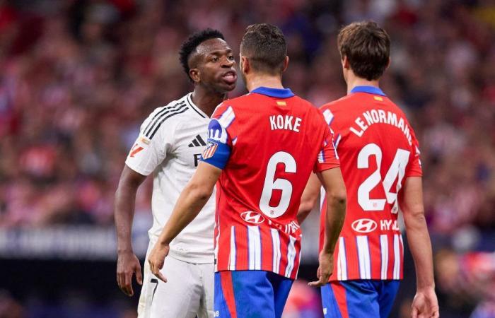 the big chambering of Vinicius against Koke