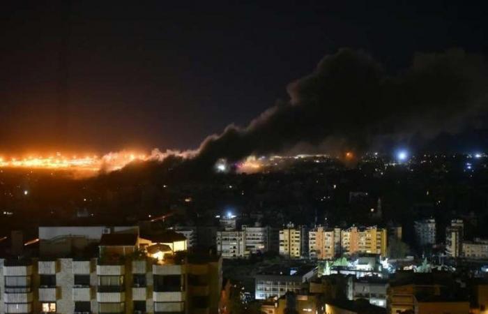 Fighting in southern Lebanon after the start of an Israeli ground offensive