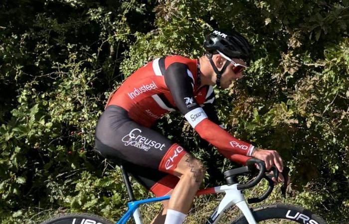 Creusot Cyclisme: A 3rd place for Hugo Antunes in Toulouse-le-Château