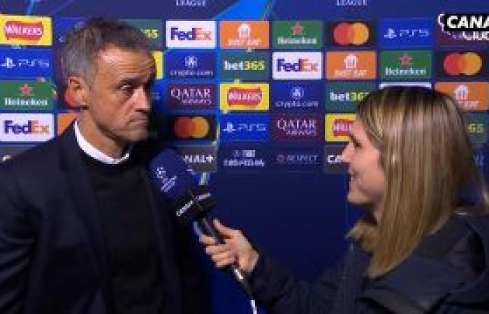 Margot Dumont, Canal+ journalist, did not like her exchange with PSG coach Luis Enrique