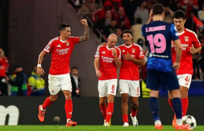 Benfica tabasse l’Atlético de Madrid