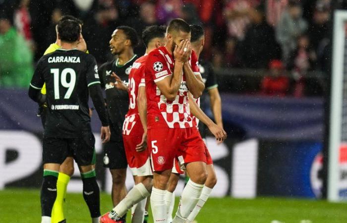 Beaten at Montilivi, bad luck befalls Girona in the Champions League