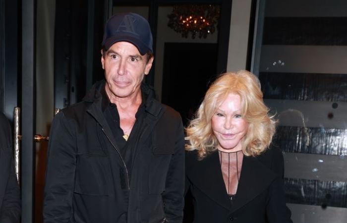 Jocelyn Wildenstein, 82, looks youthful as she enjoys romantic dinner in Paris with fiance Lloyd Klein, 56