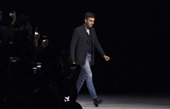 At Celine, the departure of star designer Hedi Slimane, replaced by Michael Rider