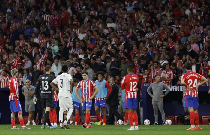 Atletico fined for derby incidents and partial closure of stadium