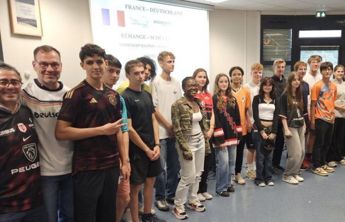 Blagnac. New Franco-German exchange in Saint-Exupéry