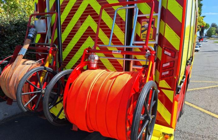 Fire near Montauban. A house destroyed by fire, 38 firefighters mobilized