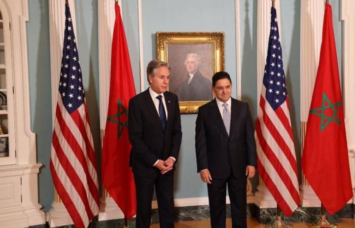 Bourita meets in Washington with the American Secretary of State