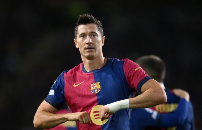 Robert Lewandowski matches Lionel Messi’s record with his latest brace for Barcelona