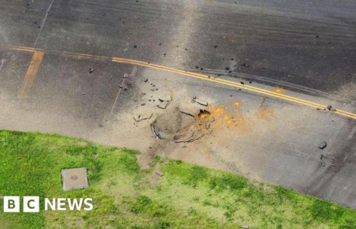 Unexploded US bomb blast grounds flights at Japanese airport