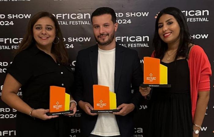 Advertising: triple recognition for inwi at the African Cristal Festival