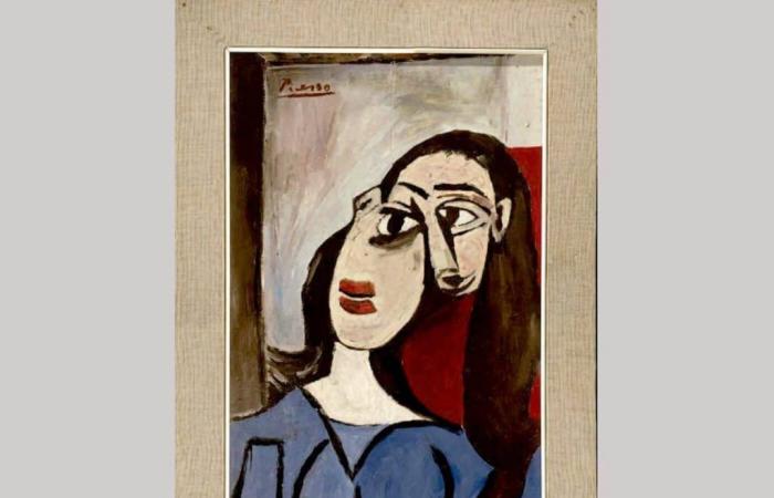 A 6 million euro Picasso discovered in a family living room