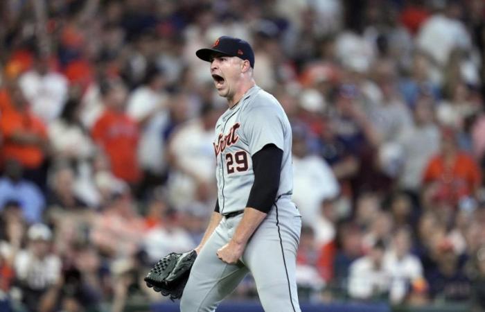 MLB playoffs 2024: Tarik Skubal delivers to lead Tigers to upset of Astros in Game 1 of AL wild-card series