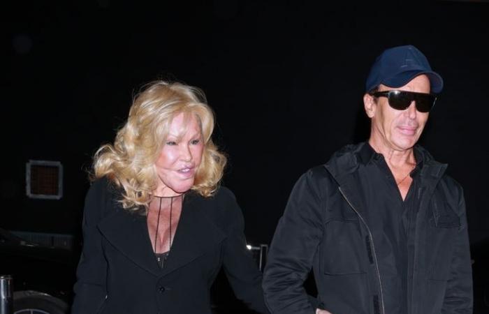 Jocelyn Wildenstein, 82, looks youthful as she enjoys romantic dinner in Paris with fiance Lloyd Klein, 56