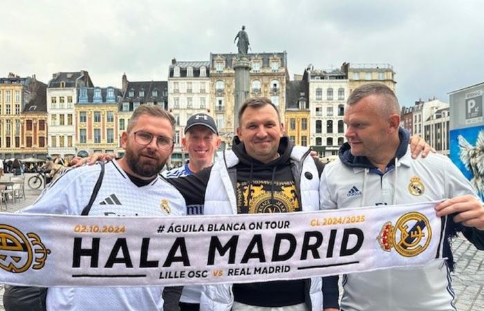 Real Madrid. Belgians, Germans or Poles… Meeting Madrid supporters in Lille