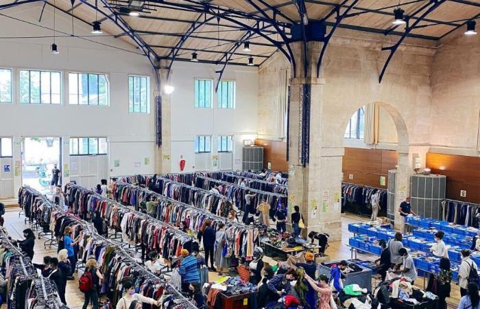 an XXL solidarity sale takes place over a whole weekend in Paris