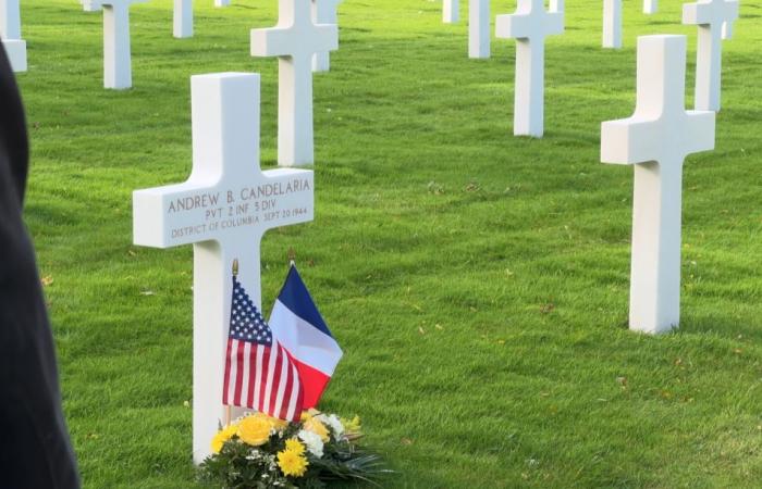 In the footsteps of his father, an American sergeant who died in Moselle