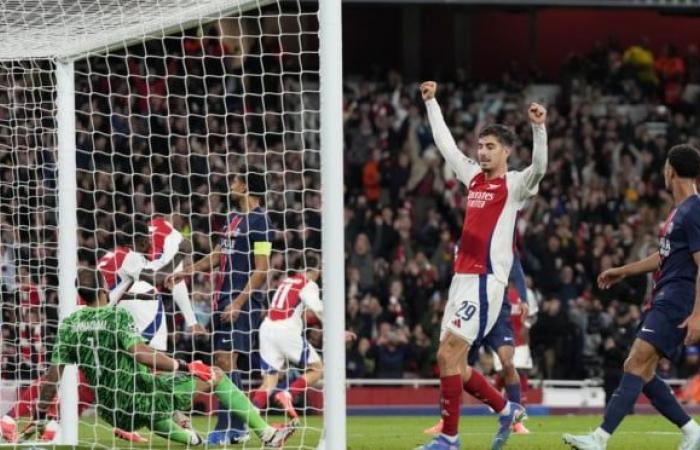 Full Champions League results: Arsenal beat PSG, Inter Milan and Barcelona win