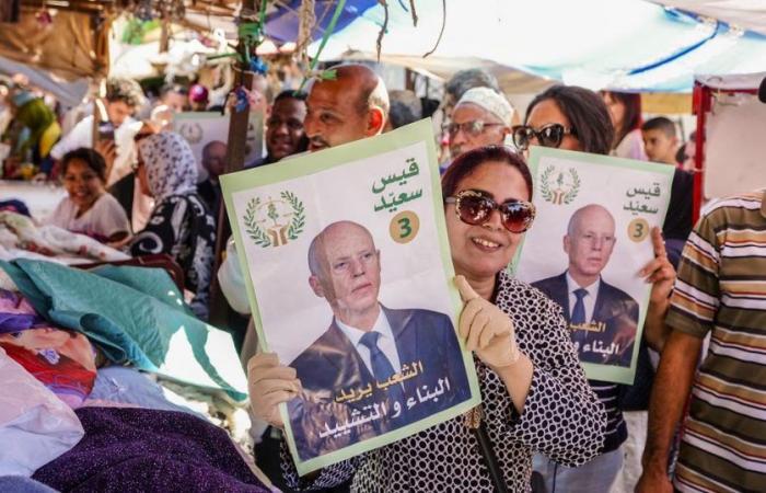 in Tunisia, the “citizen campaign” of Kaïs Saïed