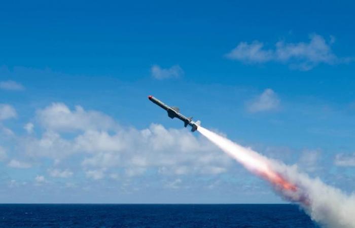 Taiwan receives batch of Harpoon anti-ship missiles from the United States