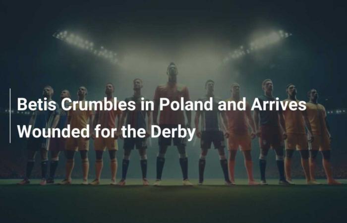 Betis Disintegrates in Poland and Arrives Wounded for the Derby