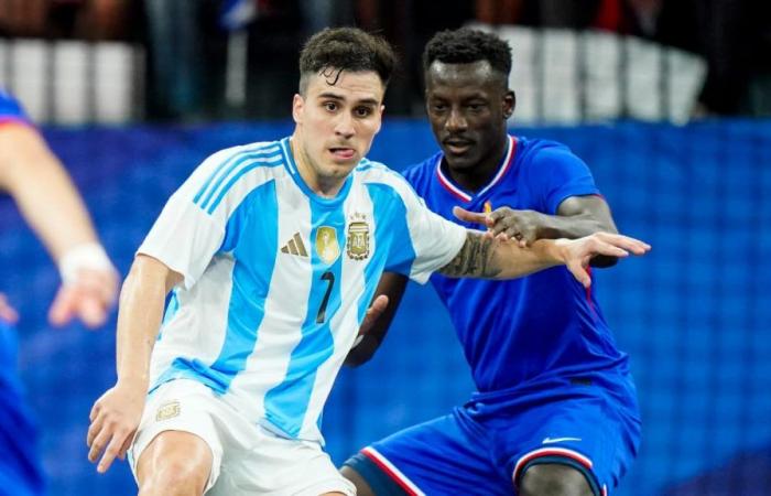 magnificent battle between France and Argentina in the semi-final