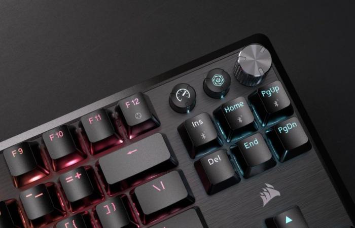 The K70 Core TKL keyboard is revealed