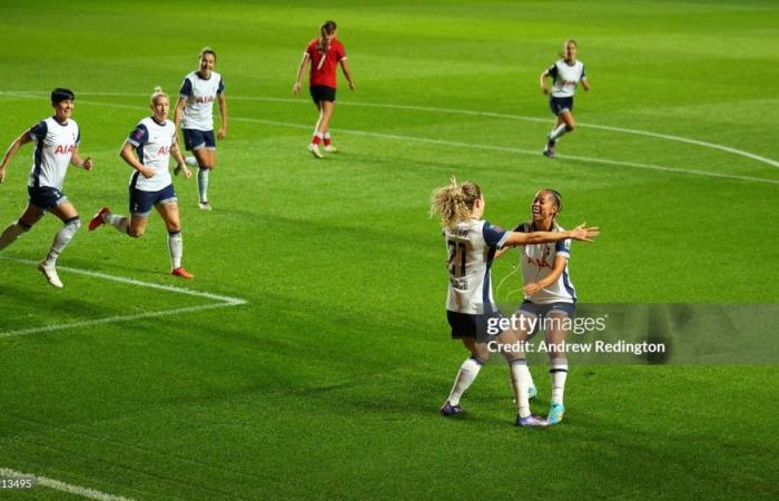 Charlton 1-2 Tottenham: Spurs require late Jessica Naz strike to avoid League Cup upset