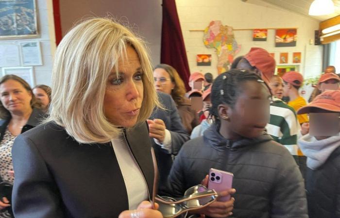 Brigitte Macron visiting Seine-et-Marne in a structure that deserves to be known