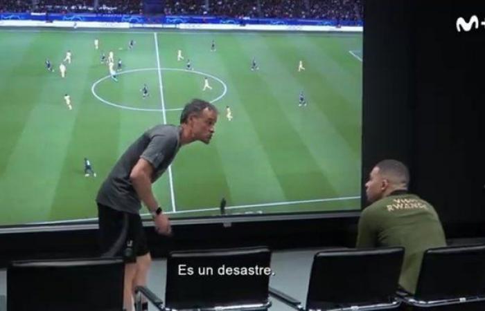 Luis Enrique’s talk to Mbappé after PSG / Barcelona