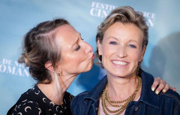 Alexandra and Audrey Lamy, the inseparable sisters on the Nice red carpet