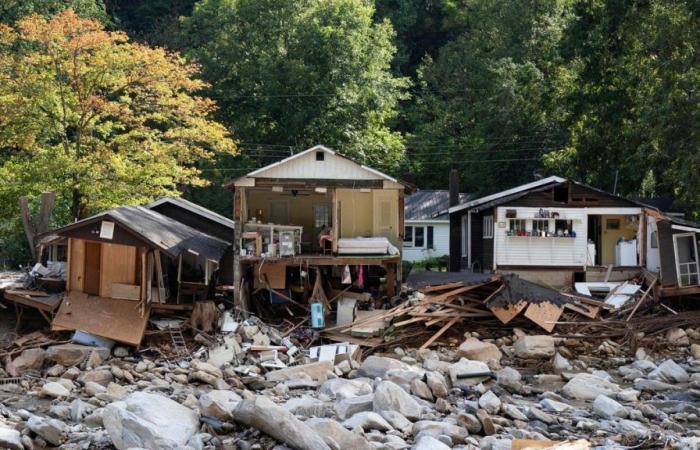 Reconstruction begins after the devastation caused by Hurricane “Helene”