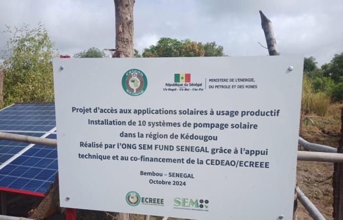 Senegal: solar pumping systems inaugurated to boost agriculture | APAnews